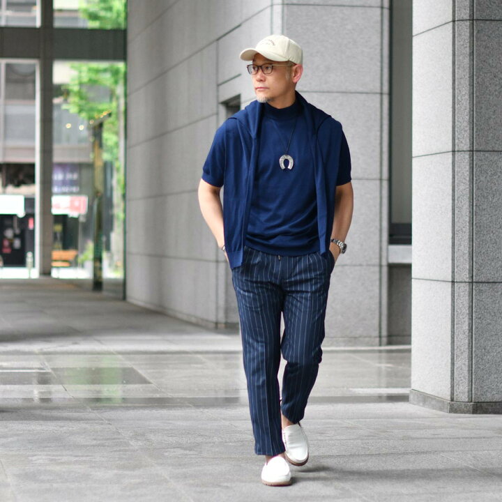 楽天市場】JOHN SMEDLEY【ジョンスメドレー】モックネックニット 30G  