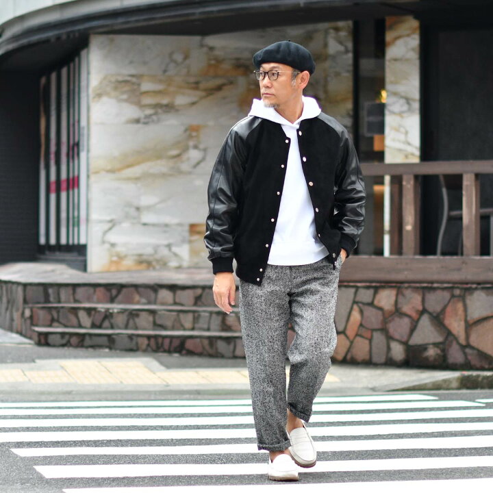 楽天市場】CINQUANTA【チンクアンタ】スタジャン アワードブルゾン  