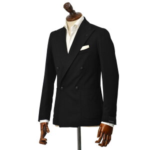 �yFINAL SALE�z�ysize42,48�zTAGLIATORE�y�^���A�g�[���z4B�_�u���W���P�b�g G-WESTON2DK 190014U N5061 �E�F�X�g�� �J�V�~�� �u���b�N