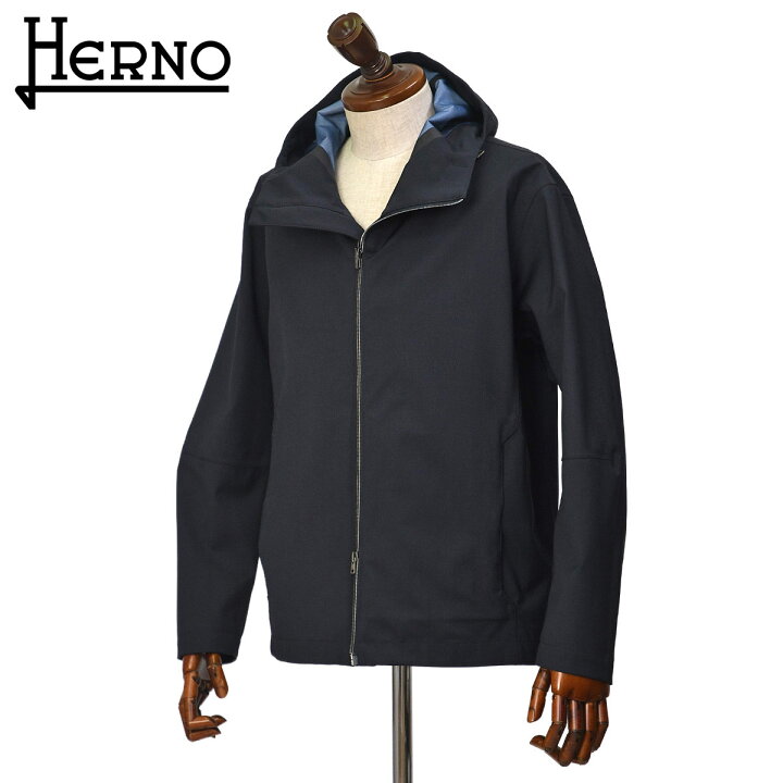 楽天市場】HERNO【ヘルノ】フーデッドブルゾン GI000492U 33410 9201 