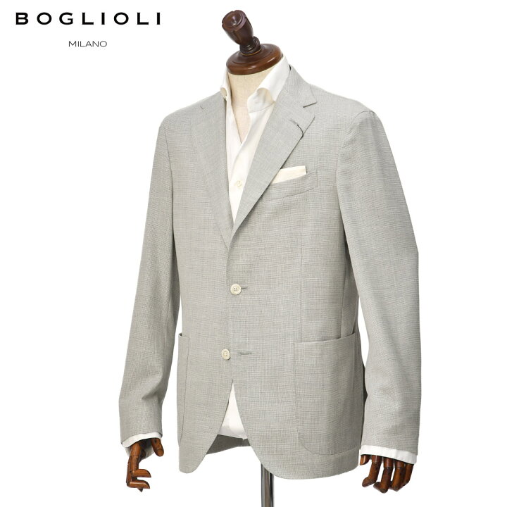 楽天市場】【スーパーSALE】BOGLIOLI【ボリオリ】シングルジャケット 