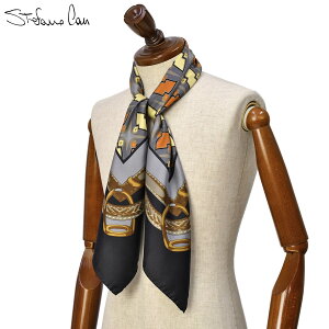 Stefano Cau�y�X�e�t�@�m �J�E�z�唻�X�J�[�t BANDANA F7 1 �V���N �x���g �u���b�N