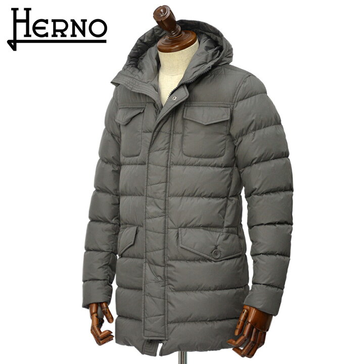 楽天市場】【size44】HERNO【ヘルノ】フードダウンブルゾン PI0191U 