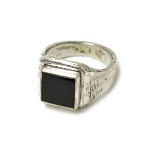Henson�y�w���\���z �����O SMALL SQUARE RING SILVER�i�V���o�[×�I�j�L�X�j