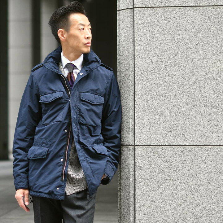 ASPESI（アスペジ）desafinadoman m-65 ダークネイビーXS ASPESI 