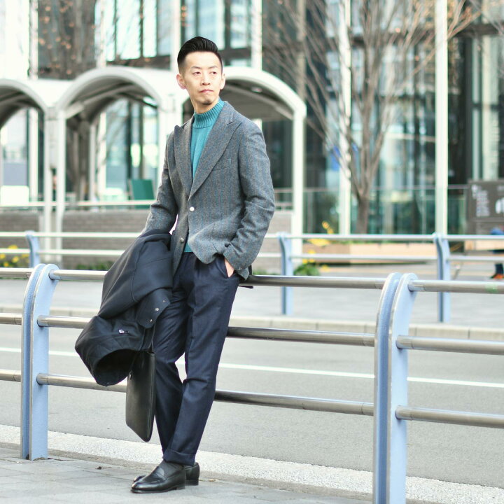 楽天市場】【size44,46】BARBA【バルバ】シングルジャケット DYNAMIC 