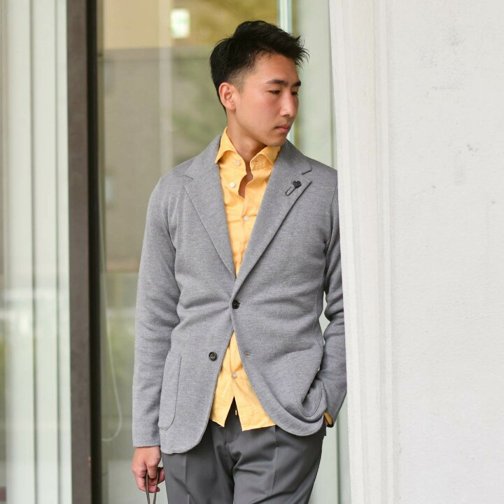 楽天市場】LARDINI【ラルディーニ】ニットジャケット LJM56J IV63000  