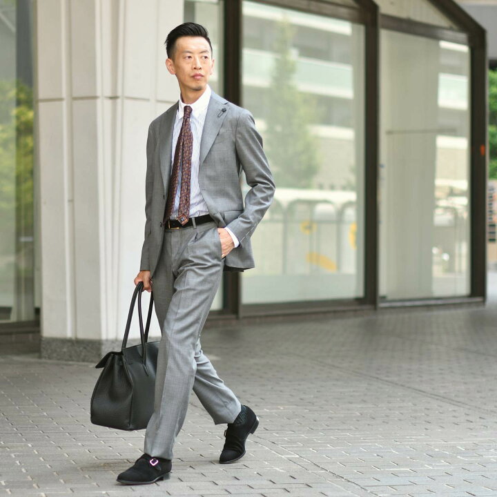 楽天市場】LARDINI【ラルディーニ】シングルスーツ 6107AQ IVSF63415  