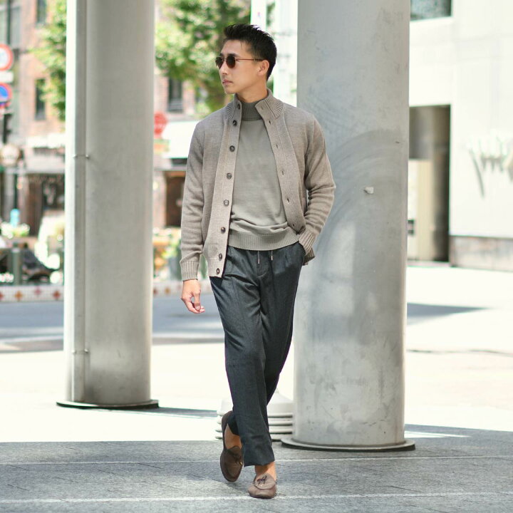 楽天市場】ZANONE【ザノーネ】スタンドカラーニット CHIOTO / KYOTO  