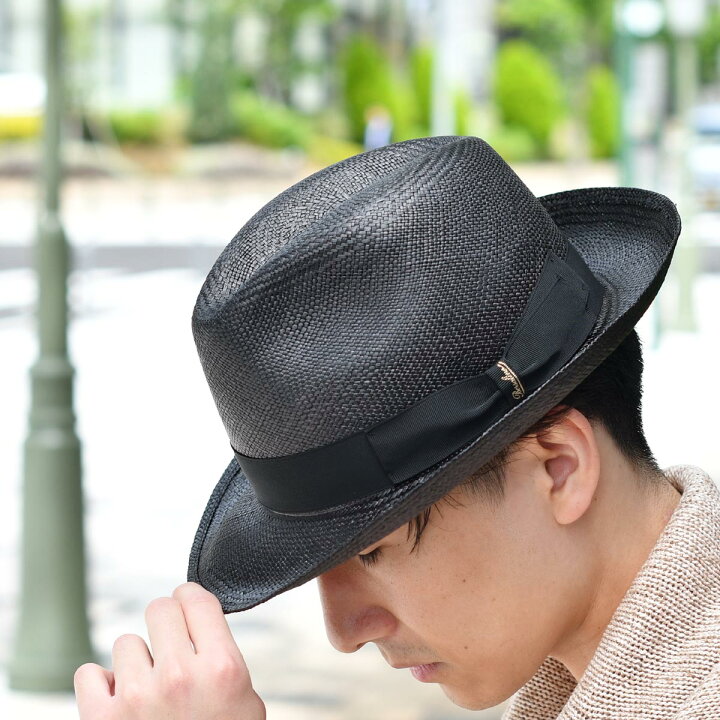 Borsalino（ボルサリーノ）ハット ブラック