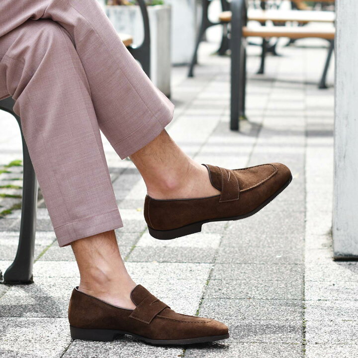 楽天市場】Ferrante【フェランテ】コインローファー ELEGANT CAMOSCIO  