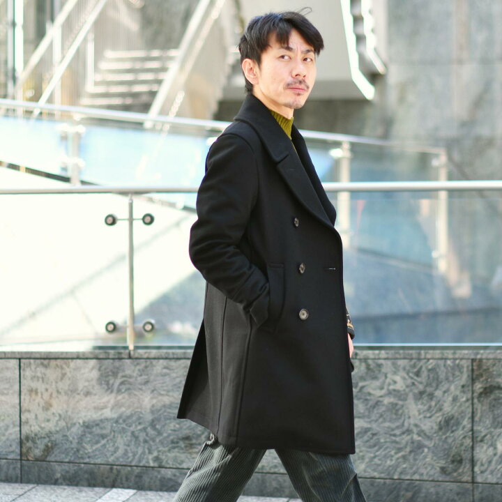 楽天市場】【size44,48】SEALUP【シーラップ】ロングピーコート GENOVA 