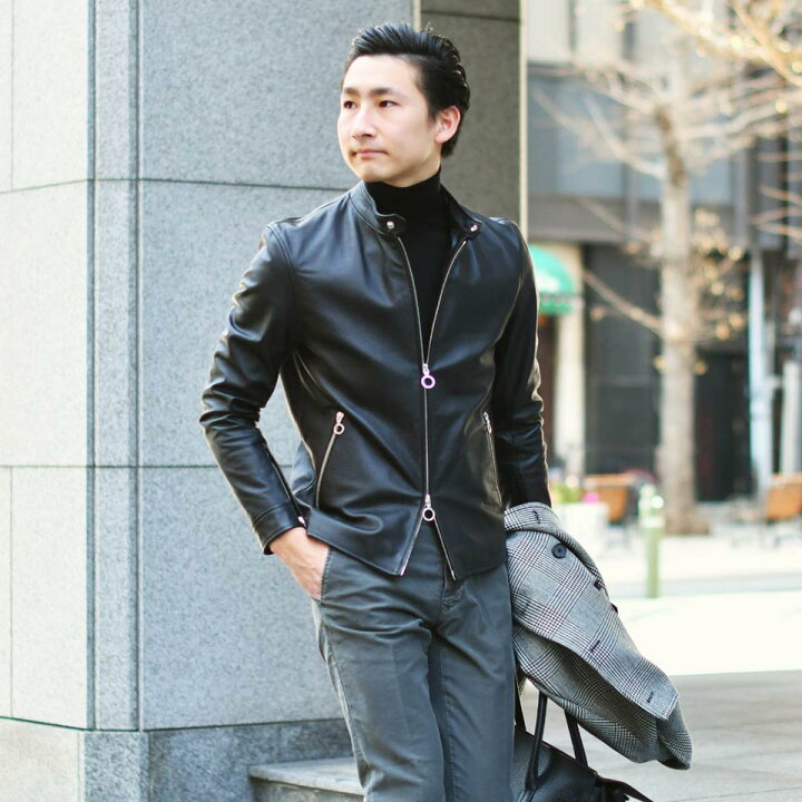 楽天市場】【size44,46】SERAPHIN【セラファン】 シングルライダース 