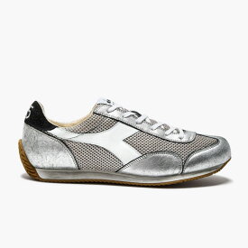 【SALE価格 30%OFFで23100円】 【MEN/WOMEN】 Diadora (ディアドラ) EQUIPE STELLAR SW シルバー ユニセックス スニーカー HERITAGEコレクション