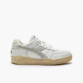【MEN/WOMEN】 Diadora (ディアドラ) B.560 USED ホワイト ユニセックス スニーカー HERITAGEコレクション