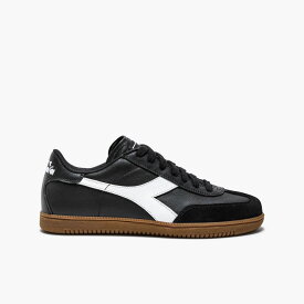 【MEN/WOMEN】 Diadora (ディアドラ) TRAINER ブラック ホワイト ユニセックス スニーカー SPORTS コレクション