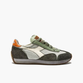 【MEN/WOMEN】 Diadora (ディアドラ) EQUIPE DIRTY SW EVO ライトグリーン ユニセックス スニーカー HERITAGEコレクション