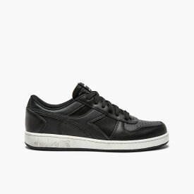 【SALE価格 55%OFFで9000円】 【MEN/WOMEN】 Diadora (ディアドラ) MAGIC BASKET LOW ICONA ブラック ユニセックス スニーカー SPORTS コレクション