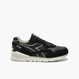 【SALE価格 60%OFFで12000円】 【MEN/WOMEN】 Diadora (ディアドラ) N.92 ADVANCE ブラック ユニセックス スニーカー SPORTS コレクション