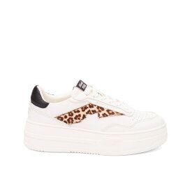 【2026年モデル】 【正規商品】 【WOMEN】Atlantic STARS (アトランティックスターズ) VIENNA 6010-0109 ホワイト アニマル レディース スニーカー