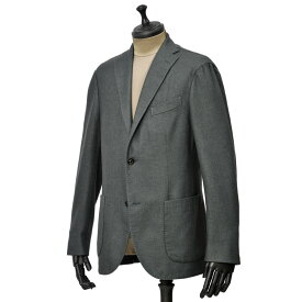 BOGLIOLI【ボリオリ】シングルジャケット K.JACKET N1302J BUC415 0853 ウール ポリエステル グリーン