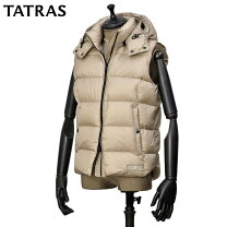 楽天市場】タトラス ダウンベスト（カラーベージュ）（メンズ  