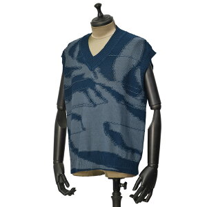 �yFINAL SALE�z�ysize44,48�zroberto collina�y���x���g�R���[�i�z�j�b�g�x�X�g RT31032 10 BLU AVIO �R�b�g�� �l�C�r�[ �u���[