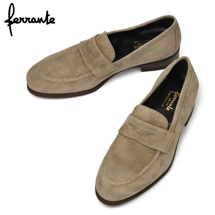 楽天市場】Ferrante【フェランテ】コインローファー ISEO CAMOSCIO  