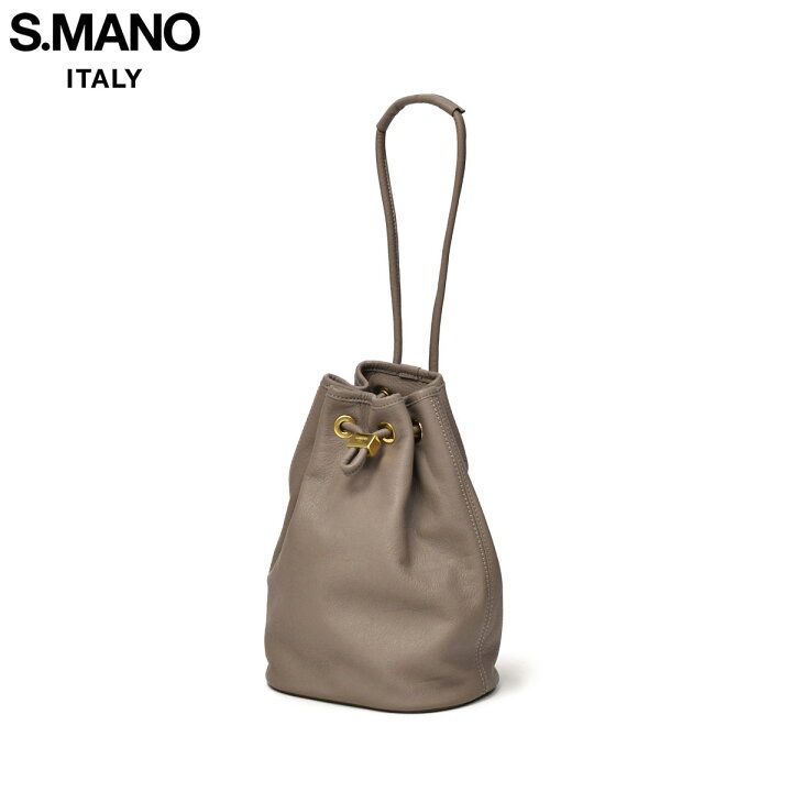 楽天市場】S.MANO【エス マーノ】スモールドローストリングバッグ 