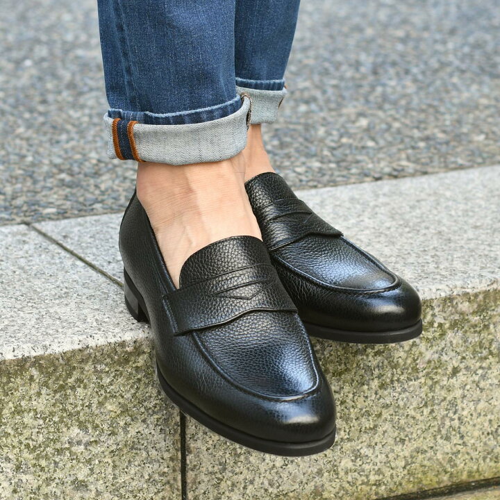 楽天市場】Ferrante【フェランテ】コインローファー ISEO RASTY NERO 