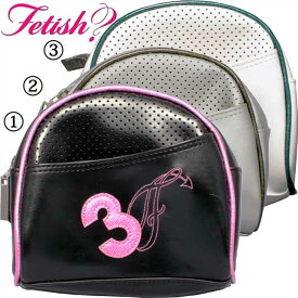 フェティッシュ レディース バッグ ポーチ #3 1,ブラック ピンク 2,シルバー ブロンズ 3,ホワイト グリーンFETISH Ladies' bag Porch #3