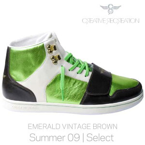 y󂠂z NGCeBuNG[V ZTI ZNg Gh/Be[W/uECreative Recreation CR8 CR429 CESARIO Select Emerald/Vintage/Brown