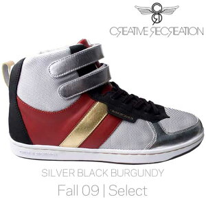 y󂠂z ySALEzNGCeBuNG[V fBRR Vo[/ubN/o[KfB[Creative Recreation CR8 CR3939 DICOCO Select Silver/Black/Burgundy