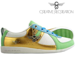 y󂠂z ySALEzNGCeBuNG[V K[ EB[Y ~g/S[h/XJC/zCgCreative Recreation CR8 WCR7519 Galow Womens Mint/Gold/Sky/White