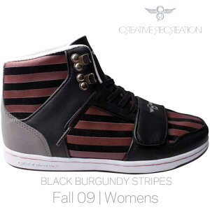 y󂠂z ySALEzNGCeBuNG[V ZTI EB[Y ubN/o[KfB[ XgCvCreative Recreation CR8 WCR439 CESARIO Womens Black/Burgundy