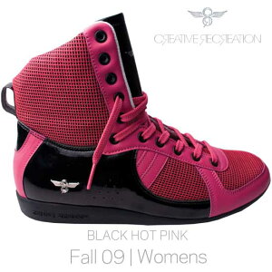 y󂠂z ySALEzNGCeBu NG[V K[ nC EB[Y ubN/zbgsNCreative Recreation WCR75HI39 GALOW HI WOMENS Black/Hot Pink
