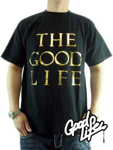 �ySALE�z�O�b�h���C�t S/S T�V���c �U �O�b�h ���C�t TEE �u���b�N/�S�[���hGood Life S/S TEE THE GOOD LIFE TEE Black/Gold