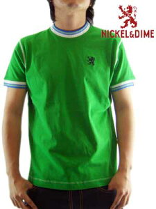 �ySALE�z�j�b�P�����_�C�� S/S T�V���c �p���R�� MC �W���[�W�[ �O���[��NICKEL&DIME S/S T-Shrit PARICOLLO MC JERSEY Green