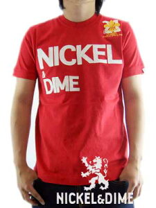 �ySALE�z�j�b�P�����_�C�� S/S T�V���c �p���R�� �W���[�W�[ M C ���S ���b�hNICKEL&DIME S/S T-Shrit PARICOLLO JERSEY MC LOGO Red