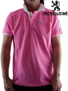 �ySALE�z�j�b�P�����_�C�� S/S �|���V���c �|�� �s�P M C �s���NNICKEL&DIME S/S Polo Shirt POLO PIQUET M C Pink