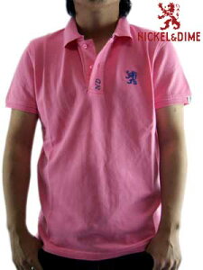 �ySALE�z�j�b�P��&�_�C�� S/S �|���V���c �s�P M C �s���NNICKEL&DIME S/S Polo Shirt PIQUET M C Pink