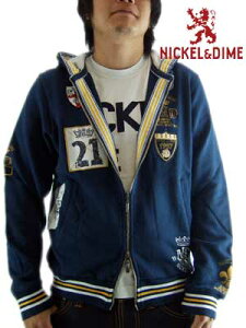 �ySALE�z�j�b�P�����_�C�� �W���r�[�m �R�� �J�v�`�� C �W�b�v �t�F���p �l�C�r�[NICKEL&DIME GUIBBINO CON CAPPUCCIO C ZIP FELPA Navy