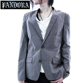 パンドラ オリジナル ノッチド ラペル 2B テーラード カラー ジャケット グレーandora Original Notched Lapel 2B Tailored Collar Jacket Gray(Grey)