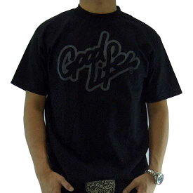 【SALE】グッドライフ ロゴ S/S Tシャツ ブラック/グレーGood Life LOGO S/S TEE Black/Gray