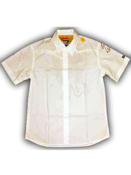 【SALE】サード ボーン S/S シャツ ホワイト 3RD BORN S/S SHIRT WHITE