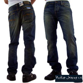 ヌーディージーンズ グリムティム ストレート レッグ オーガニック ユーズド ティント 110666032Nudie Jeans Grim Tim Slim Straight Leg Organic Used Tint