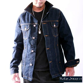 ヌーディー ジーンズ ジャケット ヘルムート チェック ラインド デニム 32161-5008NUDIE JEANS JACKET 32161-5008 HELMUT CHECK LINED DENIM