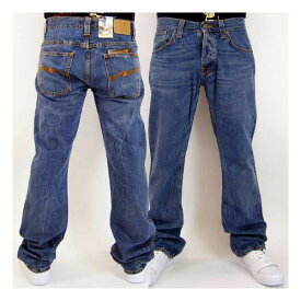 ヌーディージーンズ アベレージジョー ストレート レッグ オーガニック エコ ウォッシュNudie Jeans Average Joe Straight Leg Organic Eco Wash