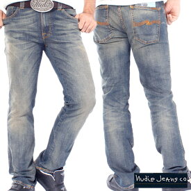 ヌーディージーンズ スリムジム オーガニック グリーニッシュウォーン Nudie Jeans Slim Jim Organic Greenish Worn