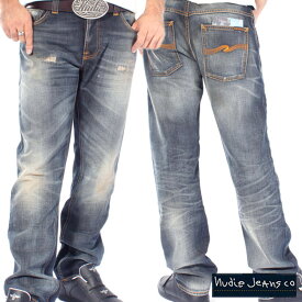 ヌーディージーンズ ハンクレイ オーガニック グレイコントラスツ Nudie Jeans Hank Rey Organic Grey Contrasts